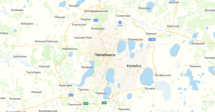 Обслуживаем все районы Челябинска
